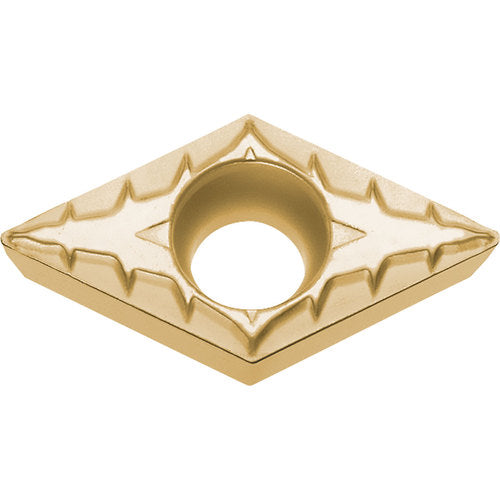 DCMT 32505 XP PV720, 0.008″ Corner Radius, 5/32″ Thick, 3/8″ Inscribed Circle, TiCN (MEGACOAT NANO), 55 Degree Diamond, Turning Indexable Insert