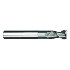 3/4" Dia. - 1" LOC - 4" OAL - 2 FL Carbide S/E HP End Mill-Uncoated - Exact Tooling