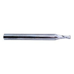 5/16" Dia. - 2" OAL - Ball Nose SE TiCN Carbide End Mill - 2 FL - Exact Tooling