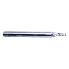 5/16" Dia. - 2" OAL - Ball Nose SE TiCN Carbide End Mill - 2 FL - Exact Tooling