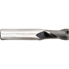 1/4 Dia. x 2-1/2 Overall Length 3-Flute Square End Solid Carbide SE End Mill-Round Shank-Center Cut-AlTiN - Exact Tooling