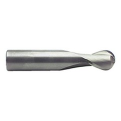 25mm Dia. - 100mm OAL - TiN CBD - Ball End SE EM - 2 FL - Exact Tooling