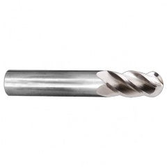 5/32" Dia. - 2" OAL - Ball Nose SE AlTiN 40° Helix CBD EM - 4 FL - Exact Tooling