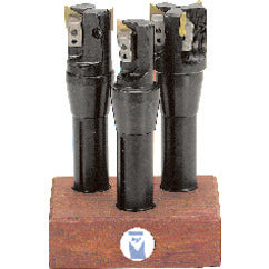 1-1/4; 1-1/2; 2" Dia x 3/4" SH-Holds Inserts - End Mill Set - Exact Tooling