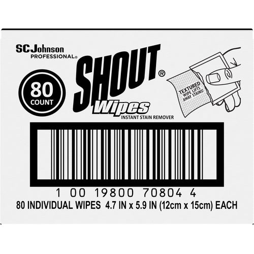 Shout Wipes Box of 80 Packets [686661] (10019800708044) - Exact Tooling