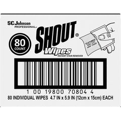 Shout Wipes Box of 80 Packets [686661] (10019800708044) - Exact Tooling