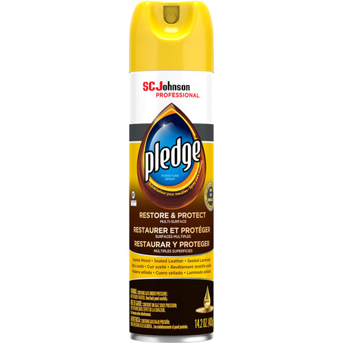 Pledge Moisturizing Oil Furniture Cleaner Aerosol [697264] (10046500778039) - Exact Tooling