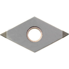 DNGA 433 MET KBN05M, 3/64″ Corner Radius, 3/16″ Thick, 1/2″ Inscribed Circle, MEGACOAT, Diamond, Turning Indexable Insert - Exact Tooling
