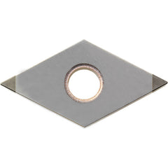 DNGA 433 MET KBN25M, 3/64″ Corner Radius, 3/16″ Thick, 1/2″ Inscribed Circle, MEGACOAT, Diamond, Turning Indexable Insert - Exact Tooling