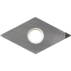 DNGA 4302 SE KBN25M, 0.0039″ Corner Radius, 3/16″ Thick, 1/2″ Inscribed Circle, MEGACOAT, Diamond, Turning Indexable Insert - Exact Tooling