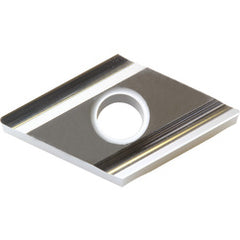DNGG 432 A3 KW10, 1/32″ Corner Radius, 3/16″ Thick, 1/2″ Inscribed Circle, WC/Co, Diamond, Turning Indexable Insert - Exact Tooling