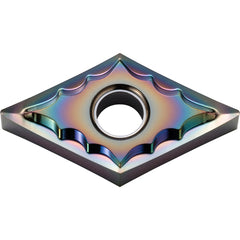 DNGG 432 AH PDL010, 1/32″ Corner Radius, 3/16″ Thick, 1/2″ Inscribed Circle, C, 55 Degree Diamond, Turning Indexable Insert