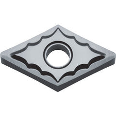 DNGG 432 FP-TK PR1225, 1/32″ Corner Radius, 3/16″ Thick, 1/2″ Inscribed Circle, MEGACOAT, Diamond, Turning Indexable Insert - Exact Tooling