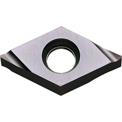 DNGU 22202 MF-F PR1225, 0.0039″ Corner Radius, 1/8″ Thick, 0.2756″ Inscribed Circle, MEGACOAT, Diamond, Turning Indexable Insert - Exact Tooling