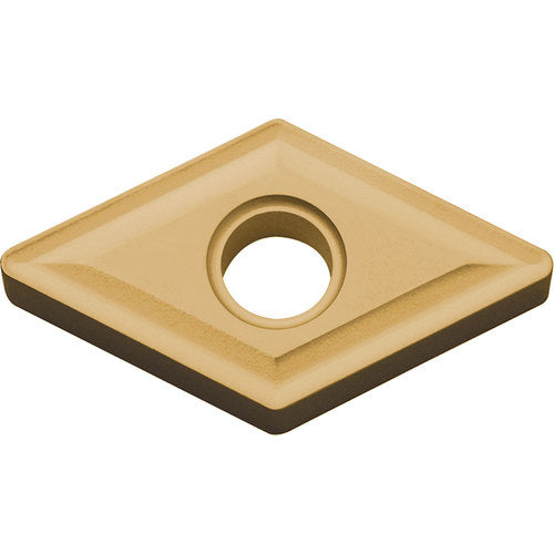DNMG 431 CA025P, 1/64″ Corner Radius, 3/16″ Thick, 1/2″ Inscribed Circle, TiCl2O3/TiN, 55 Degree Diamond, Turning Indexable Insert
