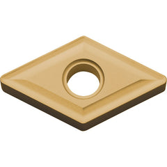 DNMG 431 CA025P, 1/64″ Corner Radius, 3/16″ Thick, 1/2″ Inscribed Circle, TiCl2O3/TiN, 55 Degree Diamond, Turning Indexable Insert