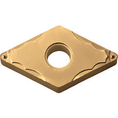 DNMG 431 GP PV710, 1/64″ Corner Radius, 3/16″ Thick, 1/2″ Inscribed Circle, TiCN (MEGACOAT NANO), Diamond, Turning Indexable Insert - Exact Tooling