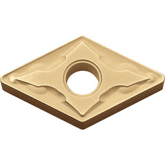 DNMG 332 GS PV730, 1/32″ Corner Radius, 3/16″ Thick, 3/8″ Inscribed Circle, TiAlN/TiN, 55 Degree Diamond, Turning Indexable Insert