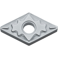 DNMG 431 HQ CA530, 1/64″ Corner Radius, 3/16″ Thick, 1/2″ Inscribed Circle, TiCnulll2O3/TiN, Diamond, Turning Indexable Insert - Exact Tooling