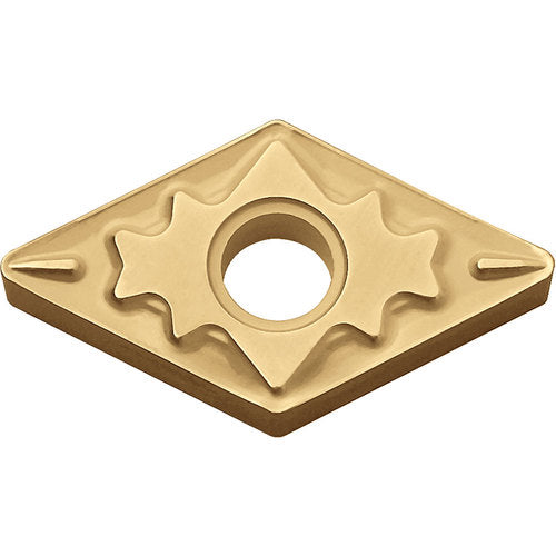 DNMG 431 HQ CCX, 1/64″ Corner Radius, 3/16″ Thick, 1/2″ Inscribed Circle,  TiCl2O3/Tin, 55 Degree Diamond, Turning Indexable Insert