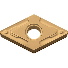 DNMG 431 HS CA5525, 1/64″ Corner Radius, 3/16″ Thick, 1/2″ Inscribed Circle, TiCnulll2O3/TiN, Diamond, Turning Indexable Insert - Exact Tooling