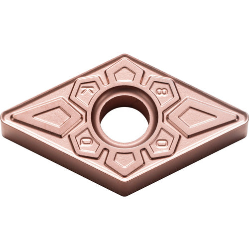 DNMG 432 KQ CA310, 1/32″ Corner Radius, 3/16″ Thick, 1/2″ Inscribed Circle, TiCnulll2O3/Ti, Diamond, Turning Indexable Insert - Exact Tooling