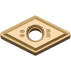 DNMG 432 MU PR1325, 1/32″ Corner Radius, 3/16″ Thick, 1/2″ Inscribed Circle, MEGACOAT, Diamond, Turning Indexable Insert - Exact Tooling