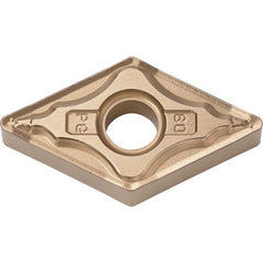 DNMG 432 PG PV720, 1/32″ Corner Radius, 3/16″ Thick, 1/2″ Inscribed Circle, TiCN (MEGACOAT NANO), Diamond, Turning Indexable Insert - Exact Tooling