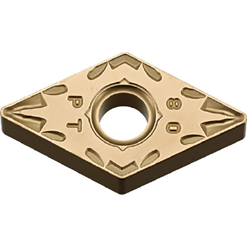 DNMG 432 PT CA515, 1/32″ Corner Radius, 3/16″ Thick, 1/2″ Inscribed Circle, TiCnulll2O3/TiN, Diamond, Turning Indexable Insert - Exact Tooling