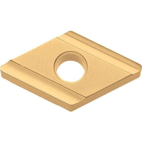 DNMG 442 ST CA5515, 1/32″ Corner Radius, 1/4″ Thick, 1/2″ Inscribed Circle, TiCnulll2O3/TiN, Diamond, Turning Indexable Insert - Exact Tooling