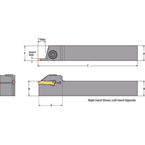 ‎DETGFR16-030D-M14 Tool Holder