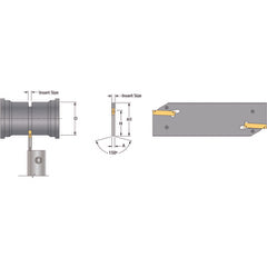TWECOB-DNTF-26-30 Parting Off Blade - Exact Tooling