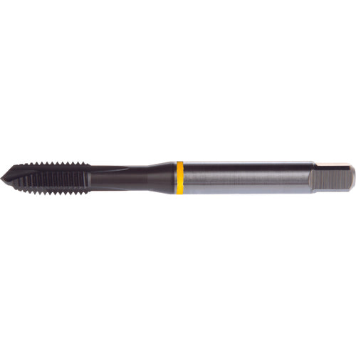 ‎#8-32 3 Flute H3 HSS-E PM DIN ANSI Machine Tap - Yellow Shark for Low Alloy Steels - Plug Style E-code # E8098-32 - Exact Tooling