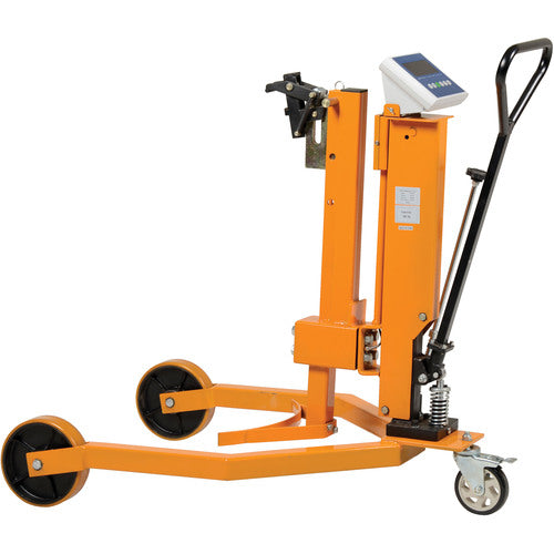 Ergo Drum Truck W/Scale 500 lb Capacity - Exact Tooling