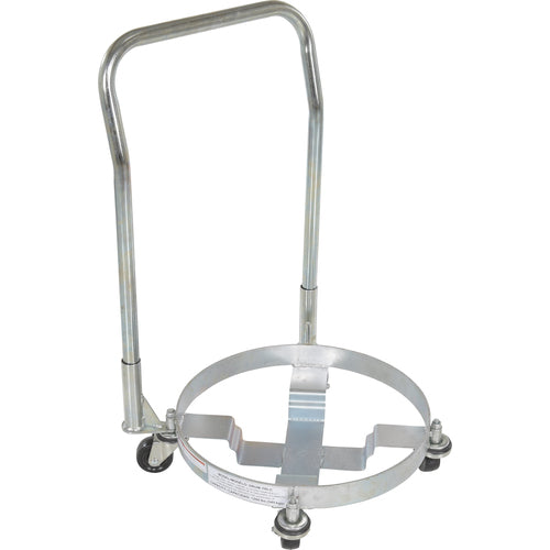 Three Tier Drum Dolly W/Handle 900 lb - Exact Tooling