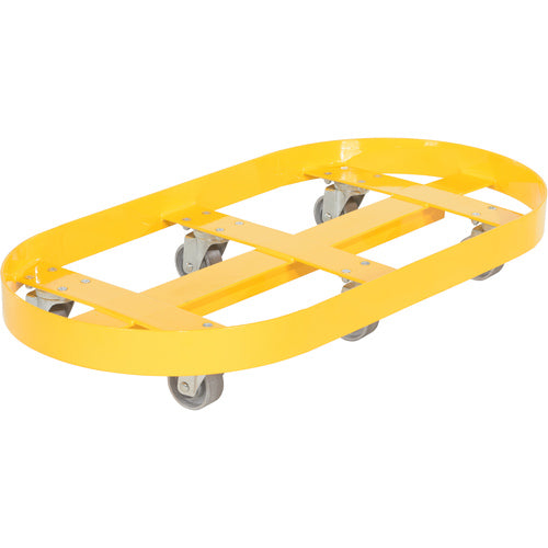 Double Drum Dolly 30 Gallon Cast Iron Casters - Exact Tooling