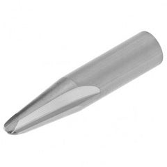 1/4" SH-2-1/2" OAL - 14°-Die Sinking Cutters-2 FL - Exact Tooling