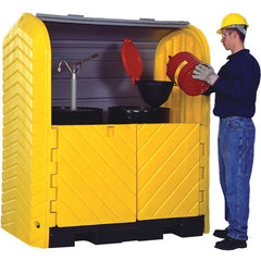 Hard Top Drum Storage-2 Drum With Drain - Exact Tooling