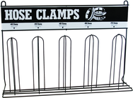 23-1/4 x 16-1/8" - 5 Spool Hose Clamp Rack - Exact Tooling