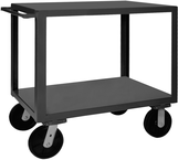 48"W x 24"D x 37-1/2"H - Heavy-Duty Service Truck - Gray - Exact Tooling