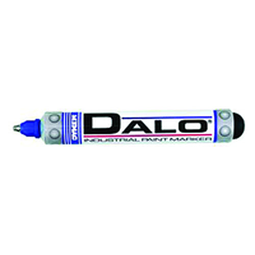 Dalo Medium Marker - Stainless Steel Ball Tip - Blue - Exact Tooling