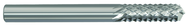3/8 x 1 x 3/8 x 2-1/2 Solid Carbide Router - Drill Point Style - Exact Tooling