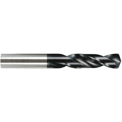 #10 Dia. Screw Machine Drill, 135 Degrees, AlTiN, Series/List # 2435 - Exact Tooling