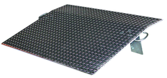 Aluminum Dockplates - #E4860 - 1800 lb Load Capacity - Not for use with fork trucks - Exact Tooling