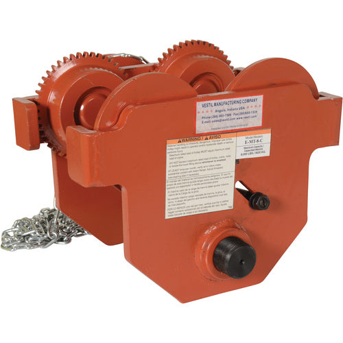 Eye Manual Trolley Geared 8K Capacity - Exact Tooling