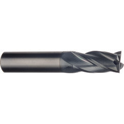 11/16" Dia. - 1-1/2" LOC - 4" OAL - 4 FL Carbide End Mill-AlTiN - Exact Tooling