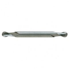 1/8X2 2FL STUB DE BALL HSS EM - Exact Tooling