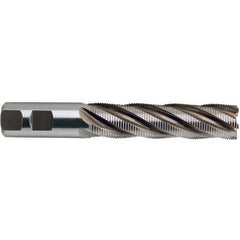 1 X 1 X 4 X 6-1/2 5Fl Long SE Fine Rougher 8% Cobalt End Mill - Exact Tooling