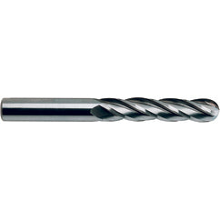 5/8X6 4FL X-LONG BALL CBD EM - Exact Tooling