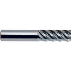 1/2-1/2-1-1/4-3 R.030 5Fl Reg SE H-45 R.030 CBD TiAlN-Futura Coated End Mill - Exact Tooling